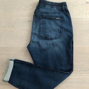 Fidelity Kitch Joggers in Pop Blue size 29
